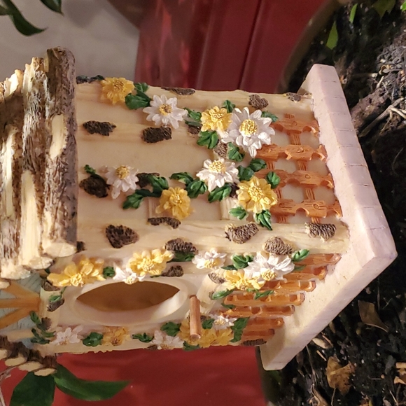 Hanging lodge birdhouse - Picture 3 of 8